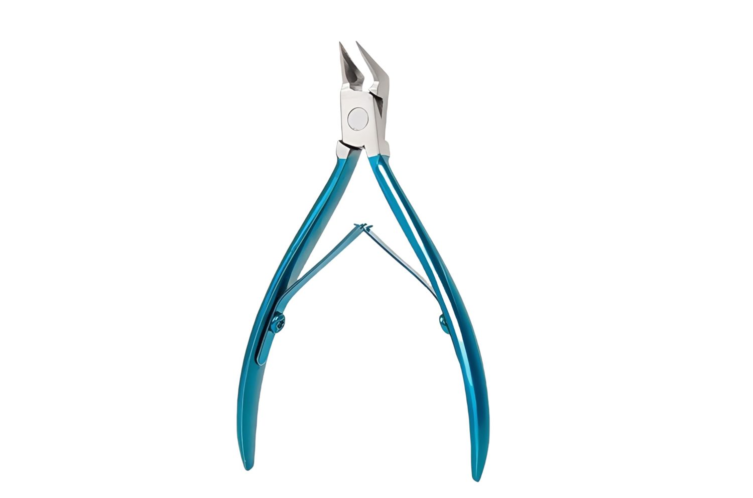 Professional Ingrown Toenail Clippers - 120 Angled Stainless Steel Nail Clippers for Thick/Hard Nails, Double Spring Design, Precise Groove Trimming Tool for Diabetics &amp; Home Pedicure