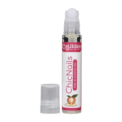 CUTIKLES Nourishing Cuticle Oil Roll-On. Easy-to-Apply, Unbreakable Bottle, Perfect for Cuticle &amp; Nail Care On-the-Go. Compact &amp; Travel-Friendly - 0.33 Fl. Oz