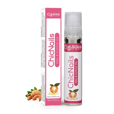 CUTIKLES Nourishing Cuticle Oil Roll-On. Easy-to-Apply, Unbreakable Bottle, Perfect for Cuticle & Nail Care On-the-Go. Compact & Travel-Friendly - 0.33 Fl. Oz