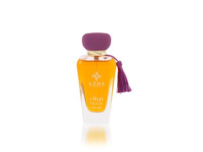Azha Perfumes Nouf For Her EDP Spray 100ML | Fruity, Floral &amp; Woody Fragrance with Pineapple, Lavender &amp; Cedarwood Notes