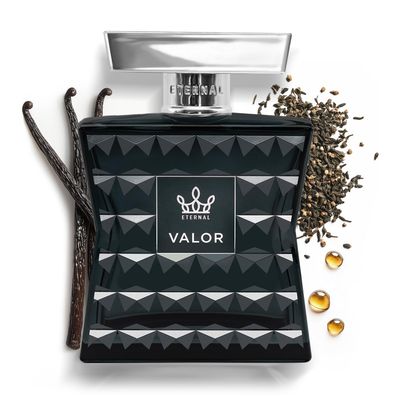 Eternal Fragrance Eternal Valor EDP Inspired by Spicebomb Extreme, 3.4 oz (100ml) Long-lasting, Vegan, Clean Ingredients, Cologne Spray, 2000 sprays per bottle