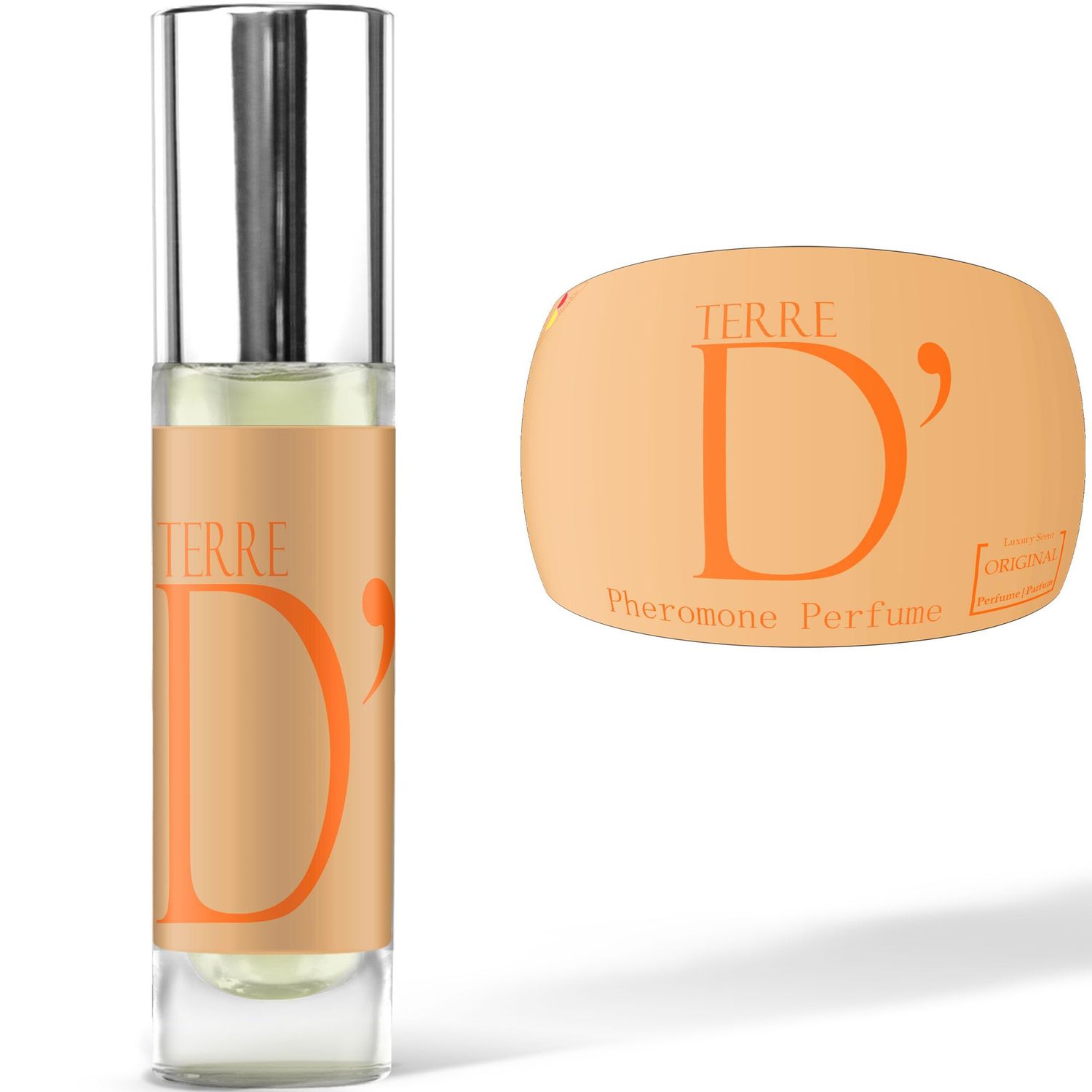 Reldor Cologne for Men, Luxury Mens Roll-On Perfume - Spicy Woody Notes with Orange and Vetiver, Affordable, Elegant and Long-Lasting