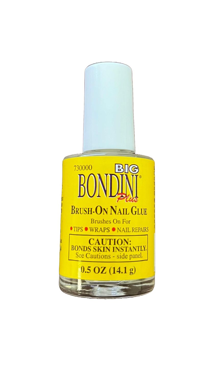 Big Bondini Brush-On Nail Glue .5Oz by Bondini