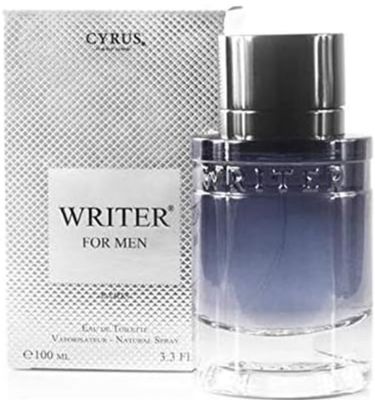 Cyrus Writer for Men Eau de Toilette, 3.3 fl oz