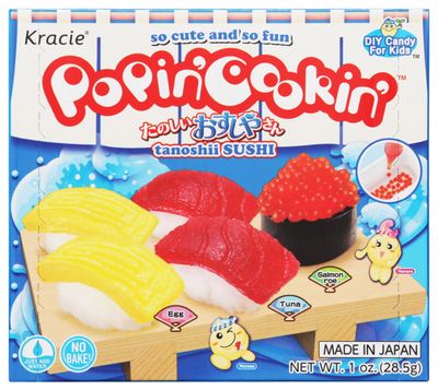 Kracie Popin&#39; Cookin&#39; DIY Candy Sushi Kit, No Bake, 1 Ounces (Pack Of 1)