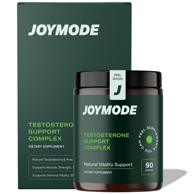JOYMODE Testosterone Support Complex (90ct) -Natural Supplement for Men w/Ashwagandha, DIM, Magnesium, Zinc &amp; Boron