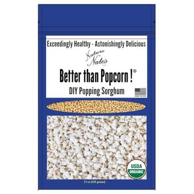 natural foods Diy Popping Sorghum, 15 OZ