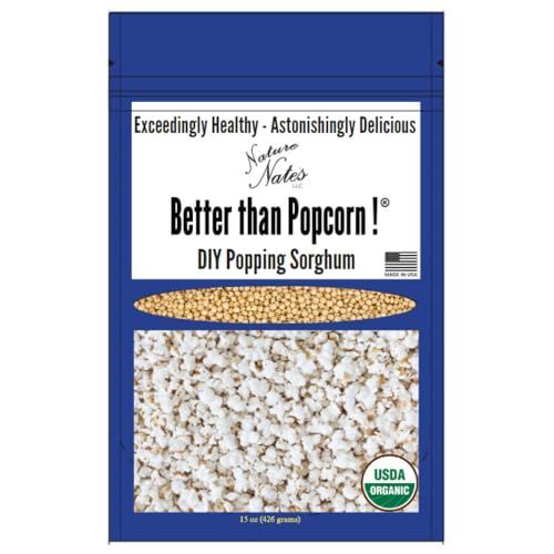 natural foods Diy Popping Sorghum, 15 OZ