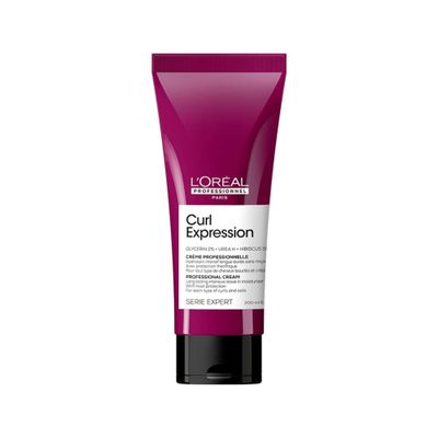 L&#39;Oreal Professionnel Curl Expression Leave-In Cream - For Curly and Coily Hair, Provides 2X More Hydration, Paraben Free