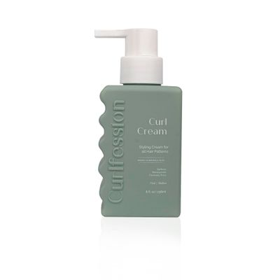 CURLFESSION Curl Cream for Curly Hair Defines and Moisturizes Curls And Waves Controls Frizz- 8 Fl. Oz.
