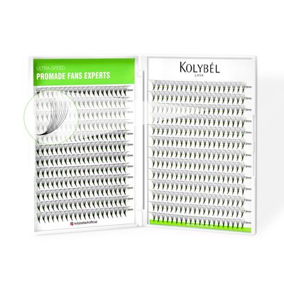 500 Premade Fans Eyelash Extensions 13mm Single Length Promade Lash Fans CD Curl Premade Fans Pointed Thin Base Handmade Volume Premade Lash Extensions Fans(10D,0.07-D-13MM)