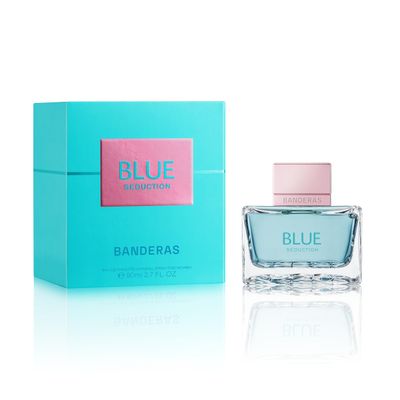 Banderas Eau De Toilette Spray for Women, Blue Seduction, 2.7 oz