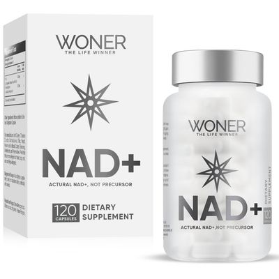EFINITYER NAD Supplement 750 mg - 120 Capsules for Maximum Absorption - NMN Alternative