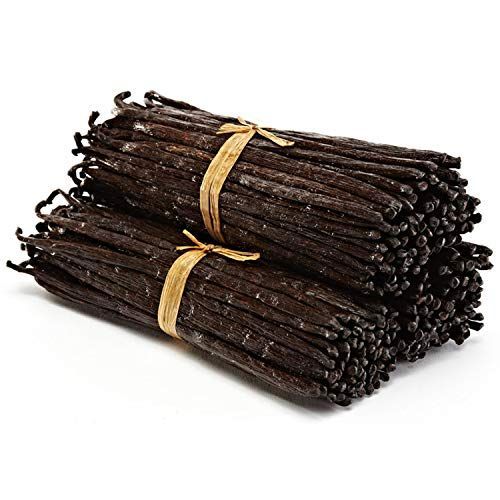 1 LB Organic Madagascar Vanilla Beans Whole Grade A Vanilla Pods for Homemade Vanilla Extract and Baking - 16 Ounces