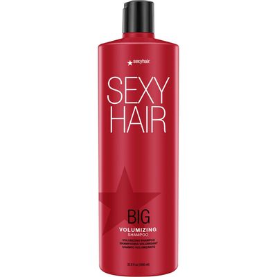 SexyHair Big Volumizing Shampoo, 33.8 Oz | Provides Moisture and Hydration | SLS &amp; SLES Sulfate Free | All Hair Types