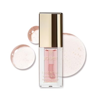 Jouer Essential Hydrating Lip Oil - Natural Shine - 99 Plant-Derived Ingredients - Fragrance Free - Non-Sticky - Nourishes Dry Lips - Paraben, Gluten &amp; Cruelty Free - Vegan Friendly