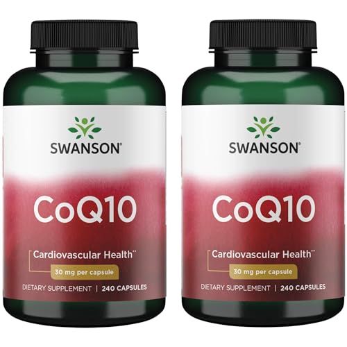 Swanson Coq10 30 mg 240 Caps (2 Pack)