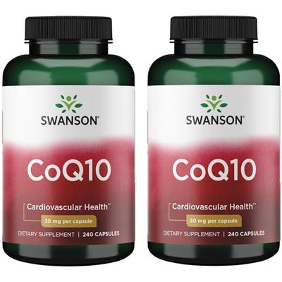 Swanson Coq10 30 mg 240 Caps (2 Pack)