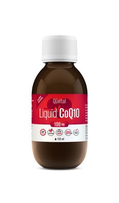 Q10Vital CoQ10 100 mg Liquid | Superior Absorption - Up to 9 Times Better Absorption | Strong Antioxidant for Heart Health, Energy Production, Anti-Aging, and Skin Health | Sugar-Free | Apple Flavor