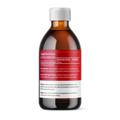 Q10Vital CoQ10 100 mg Liquid | Superior Absorption - Up to 9 Times Better Absorption | Strong Antioxidant for Heart Health, Energy Production, Anti-Aging, and Skin Health | Sugar-Free | Apple Flavor
