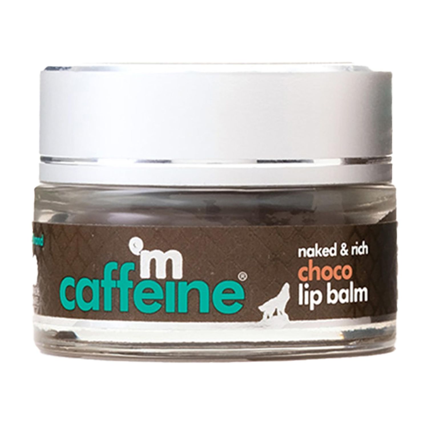 mCaffeine Choco Lip Balm - Hydrating with SPF 20 - Cocoa Butter for Dryness Relief - Vitamin E Nourishes and Protects Lips - 0.4 oz