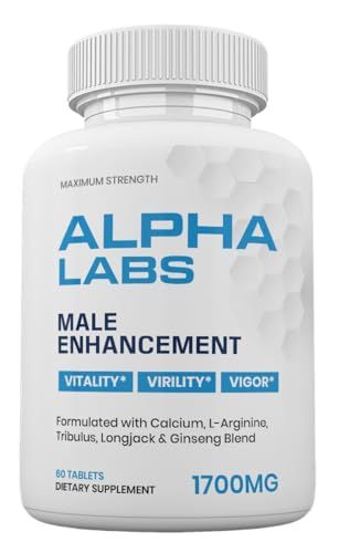 Zonata Official Alpha Labs Dietary Supplement for Male, Natural Formula to Sustain Energy &amp; Performance Levels, Alphalabs Best Reviews (60 Tablets)