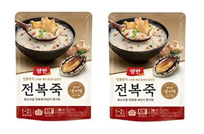 Dongwon Korean Porridge Pouch(420g): | 2, Abalone, 2 Pouches
