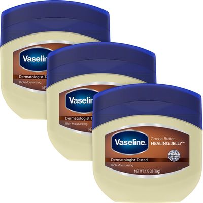 Vaseline Ptrlm Jel Coco B Size Vaseline Petroleum Jelly Cocoa Butter, 1.75 Ounce (Pack of 3)