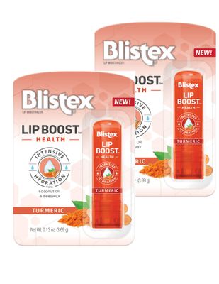 Blistex Lip Boost Health Intensive Hydration Tumeric Moisturizer (2 Pack)