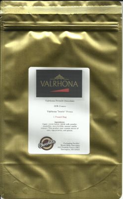 Valrhona Chocolate Ivoire 35 Feves - 1 lb