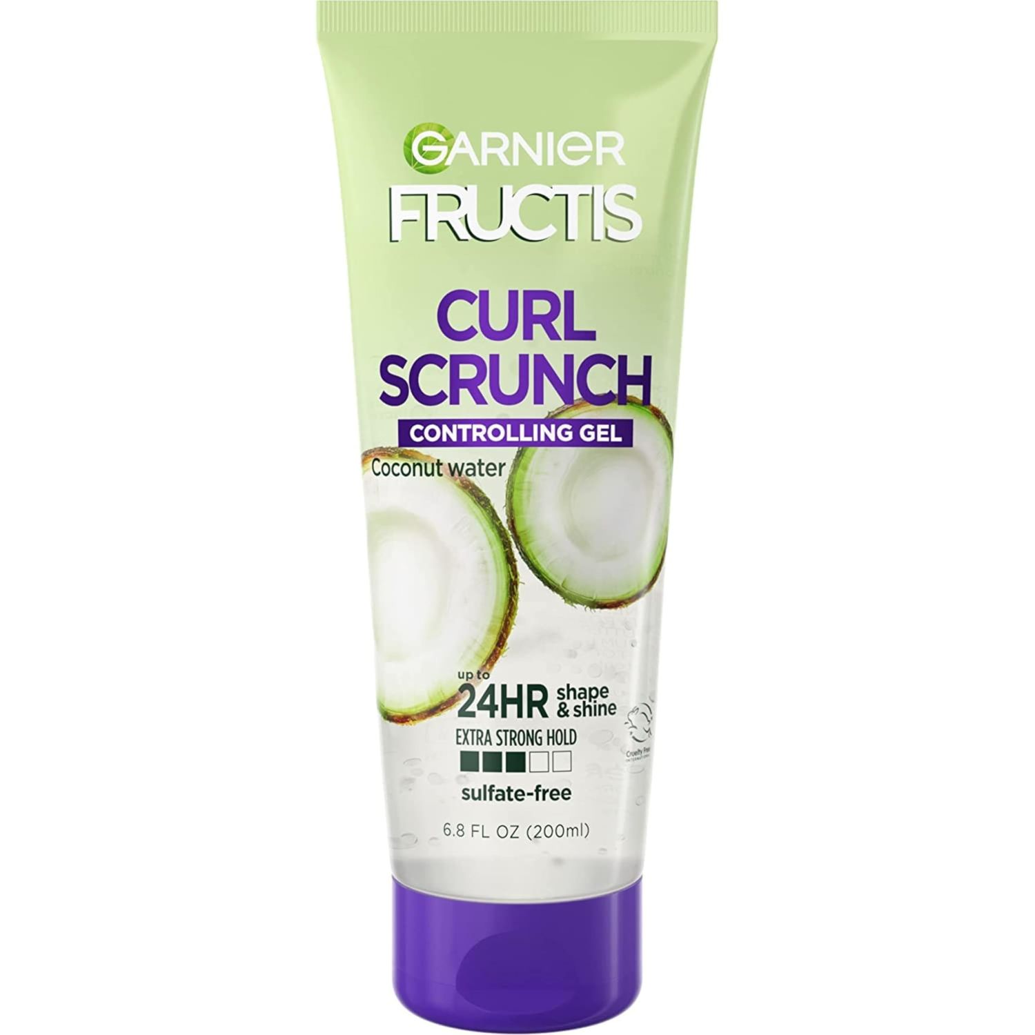 Garnier Fructis Style Curl Scrunch Controlling Gel 6.8 oz (Pack of 4)