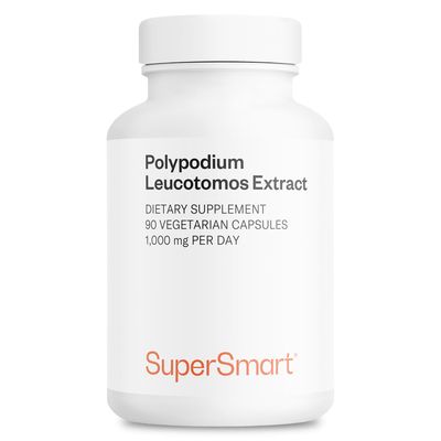 Supersmart - Polypodium Leucotomos Extract 1000 mg per Day (PLE Supplement) - Skin Protection & Health - Antioxidant Formula - Fern Extract | Non-GMO & Gluten Free - 90 Vegetarian Capsules Supersmart - Polypodium Leucotomos Extract 1000 mg per Day (PLE Supplement) - Skin Protection & Health - Antioxidant Formula - Fern Extract | Non-GMO & Gluten Free - 90 Vegetarian Capsules