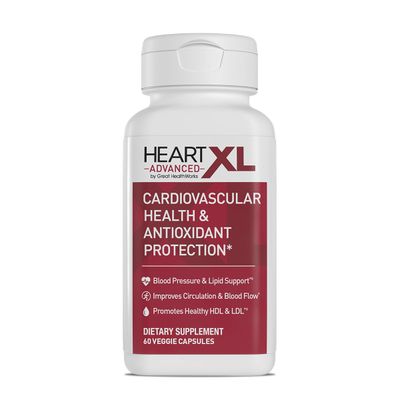 OmegaXL HeartXL Advanced - Heart Health Supplement - Three clinically Studied Mediterranean antioxidant extracts - Supports Blood Pressure, Cholesterol and Circulatory Health (60 Capsules)