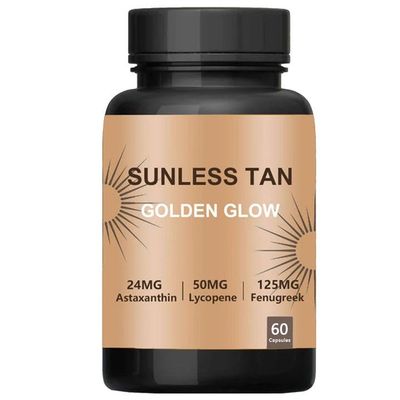 Rulinal Carotenoid Tanning Blend for a Natural Glow, with Lycopene &amp; Astaxanthin, Healthy Tan Golden Glow, Tanning Pills for Men and Women, Vegan, Non-GMO - 60 Capsules