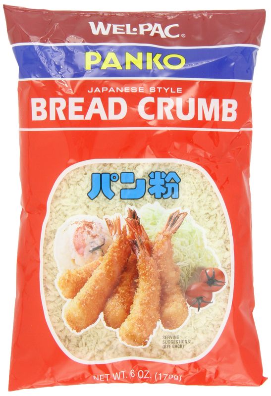 Wel Pac Panko Bread Crumbs, 6-Ounce (Pack of 9)