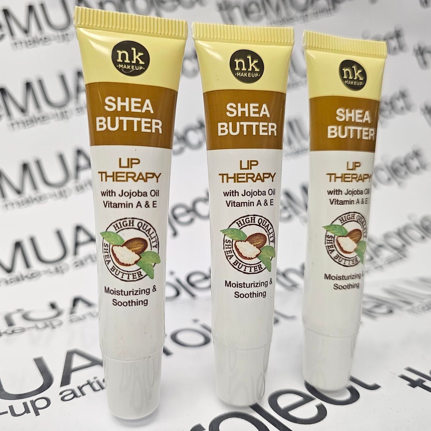 3 Pack Bundle of Shea Butter Lip Therapy for Moisturizing, Soothing and Nourishing your Dry and Chapped Lips