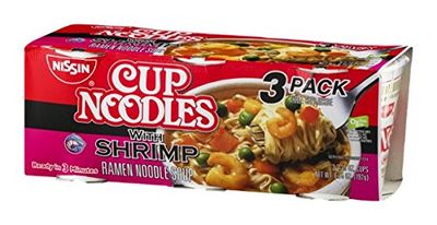 Nissin Ramen Cup Noodles with Shrimp - 3 CT
