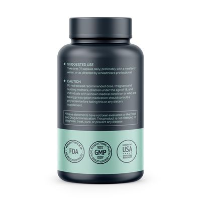 HMS Nutrition Potent Trans-Pterostilbene - 200mg, 120 Vegan Capsules - Antioxidant Supplement - Gluten, Soy &amp; Dairy Free