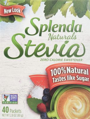 Splenda No Calorie Sweetener Naturals Packets, Made with Stevia Extract 2.8oz (Pack of 6)