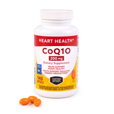 Berkley Jensen Dietary Supplement, Coq10, 200 mg, 140 Count