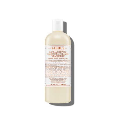 Kiehl&#39;s Grapefruit Liquid Body Cleanser, Gentle and Refreshing Foaming Body Wash, Aromatic Bath and Shower Experience, Maintains Moisture, Smooths Skin, Conditions, and Hydrates - 16.9 fl oz