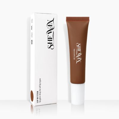 Tinted Lip Butter Balm - Vegan Lip Balm for Instant Moisture, Shine &amp; Hydration - Sheer-Tinted, Soothing Skincare (Vanilla)