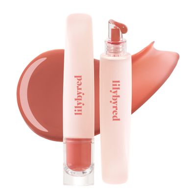 lilybyred Tangle Jelly Balm | Korean Hydrating &amp; Nourishing Lip Gloss, High Shine Finish, Plumping &amp; Volumizing Effect, Bouncy Jelly Texture, Squeeze Tube Formula, 0.30 fl. oz. (01 Apricot Jelly Bite)