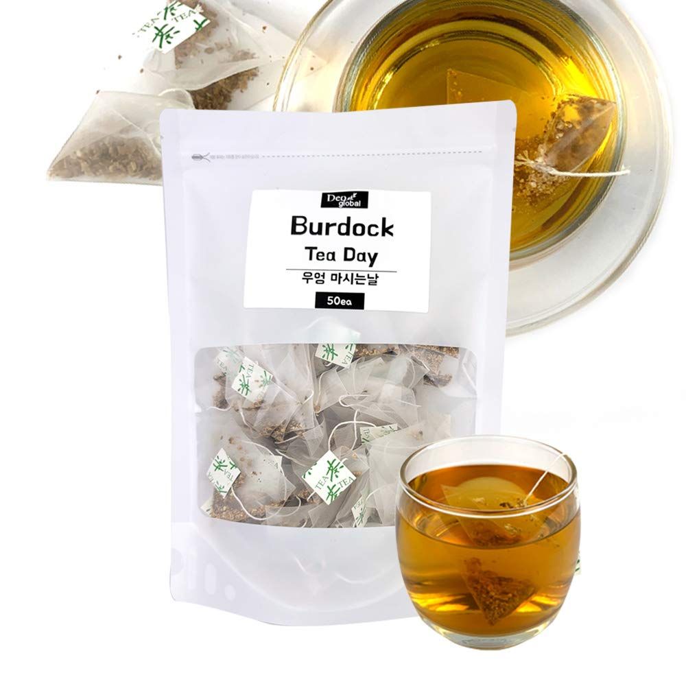 BURDOCK TEA Korean taste tea Good Day for drinking Tea Total 32 flavors and taste from different countries 50tea Bags