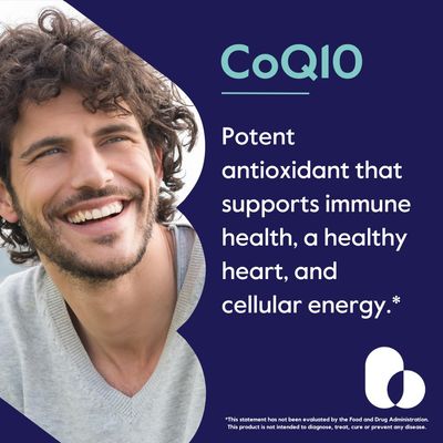 BESTVITE CoQ10 200mg (120 Vegetarian Capsules) Naturally Fermented - No Stearates - Vegan - Gluten Free - Non GMO