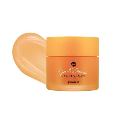 glowiest Sweet Dreams Overnight Lip Mask- Nourishing, Plumping and Hydrating Lip Balm | glowiest Sweet Dreams Lip Sleeping Mask | Hyaluronic AcidsVitamin CShea ButterAntioxidants l Mango - 0.7 oz.
