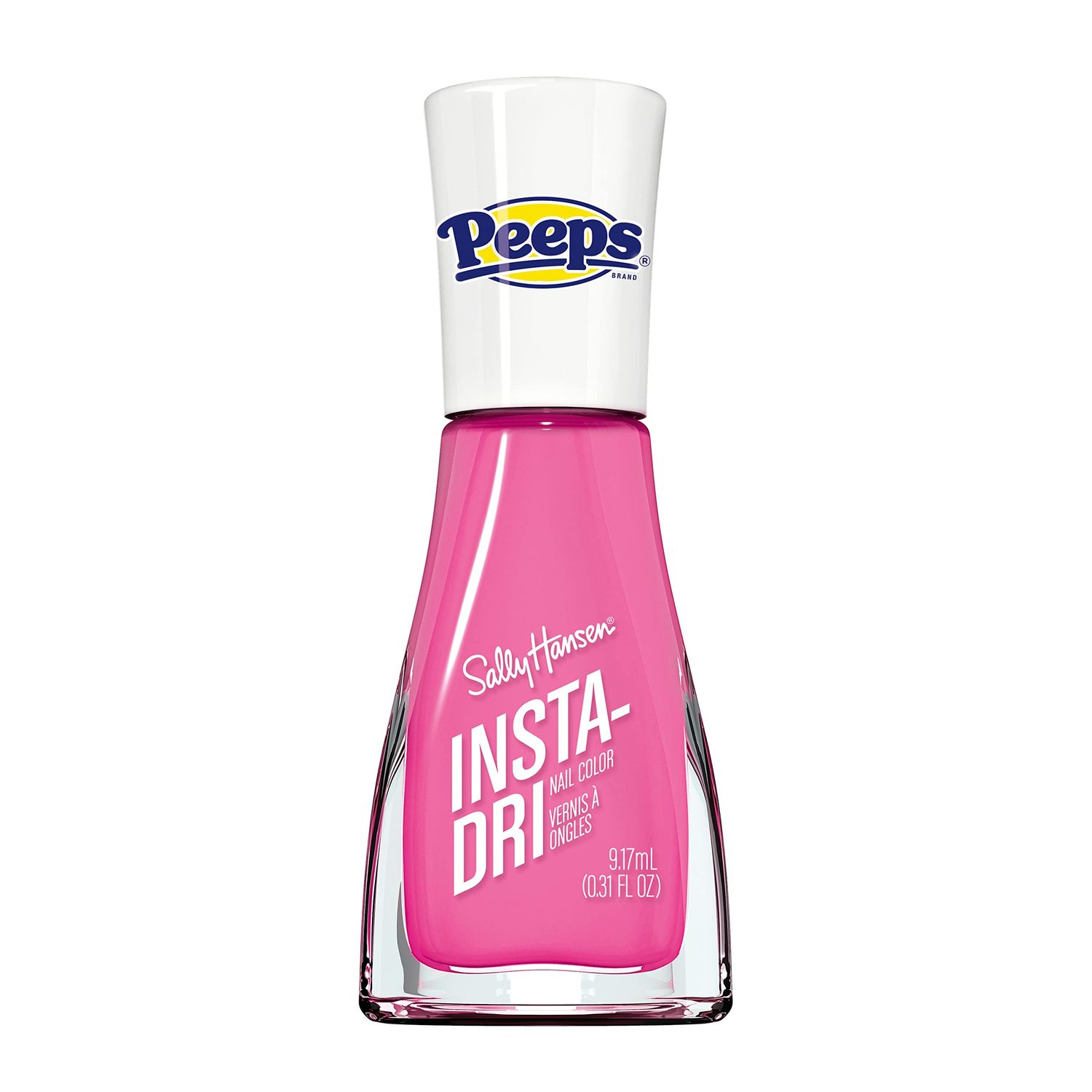 Sally Hansen Insta-Dri x PEEPS Nail Polish Collection - PEEPS Pink Bunny, 0.31 fl oz