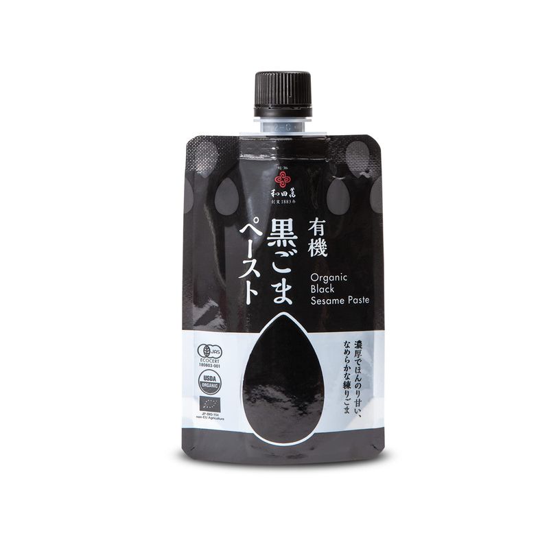 Organic Black Sesame Paste, 80g, Product of Japan