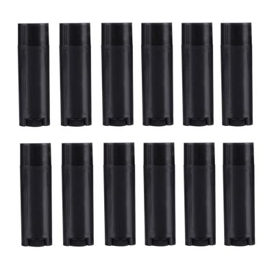 4.5g 0.15oz Refillable Oval Lip Balm Tubes DIY Lipstick Lip Balm Lip Gloss Tubes Holder Containers for Lip Samples Travel Split Charging(50PCS)