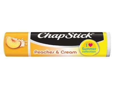 ChapStick Summer Collection Peaches&amp; Cream, 0.15 oz (Pack of 2)